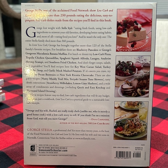 George Stella's Livin' Low Carb Cookbook - Picture 2 of 6